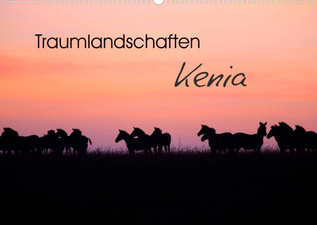 Traumlandschaften Kenia (Wandkalender 2023 DIN A2 quer)