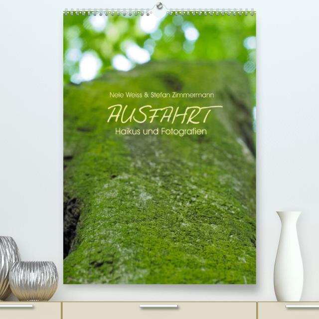AUSFAHRT - Haikus und Fotografien (Premium, hochwertiger DIN A2 Wandkalender 2023, Kunstdruck in Hochglanz)