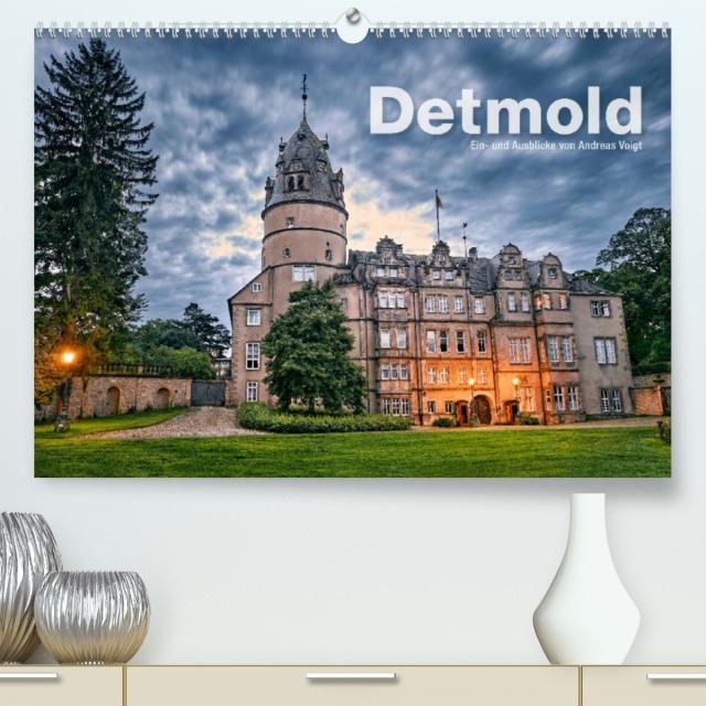 Detmold - Ein- und Ausblicke von Andreas Voigt (Premium, hochwertiger DIN A2 Wandkalender 2023, Kunstdruck in Hochglanz)