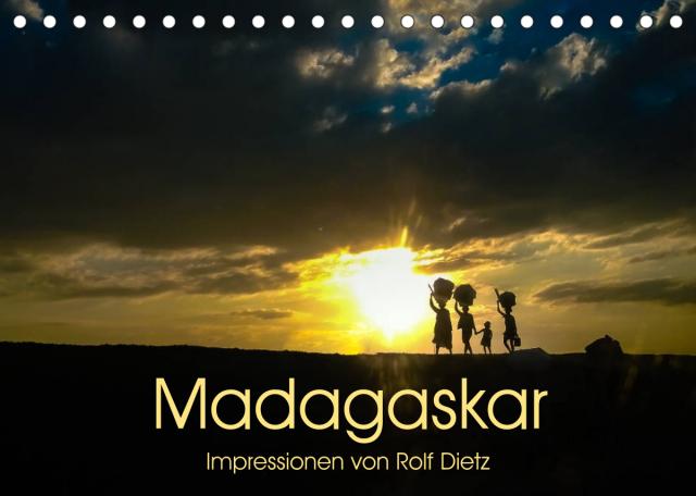 Madagaskar - Impressionen von Rolf Dietz (Tischkalender 2023 DIN A5 quer)