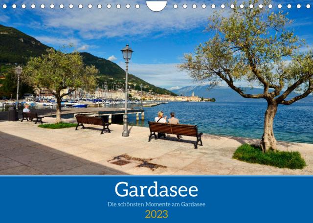 Gardasee - Die schönsten Momente am Gardasee (Wandkalender 2023 DIN A4 quer)