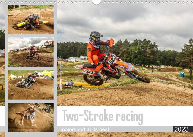 Two-Stroke racing (Wandkalender 2023 DIN A3 quer)
