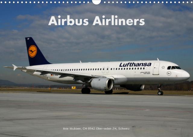 Airbus Airliners (Wandkalender 2023 DIN A3 quer)