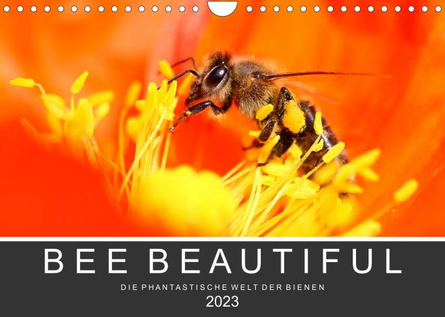 Bee Beautiful - Die phantastische Welt der Bienen (Wandkalender 2023 DIN A4 quer)