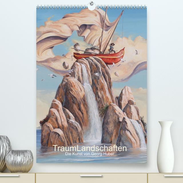 TraumLandschaften (Premium, hochwertiger DIN A2 Wandkalender 2023, Kunstdruck in Hochglanz)
