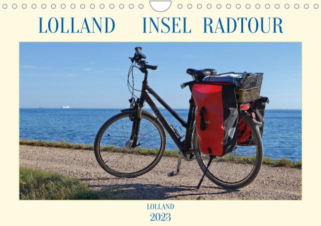 Lolland Insel Radtour = Projekt # 330 (Wandkalender 2023 DIN A4 quer)