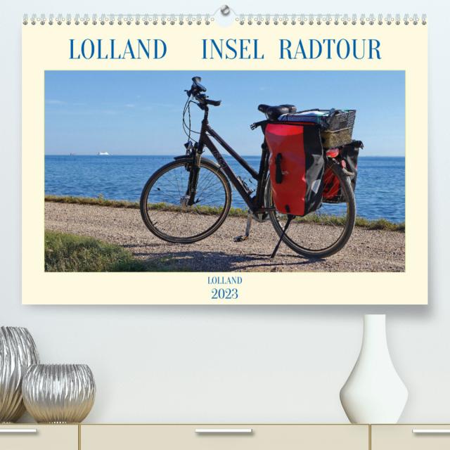 Lolland Insel Radtour = Projekt # 330 (Premium, hochwertiger DIN A2 Wandkalender 2023, Kunstdruck in Hochglanz)