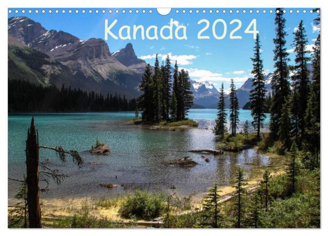 Kanada 2024 (Wandkalender 2024 DIN A3 quer), CALVENDO Monatskalender