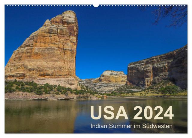 USA 2024 - Indian Summer im Südwesten (Wandkalender 2024 DIN A2 quer), CALVENDO Monatskalender