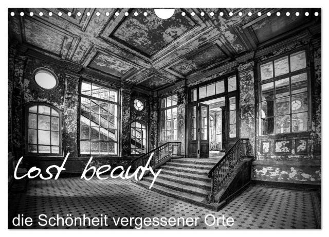 lost beauty (Wandkalender 2024 DIN A4 quer), CALVENDO Monatskalender