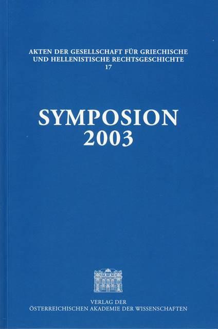 Symposion 2003