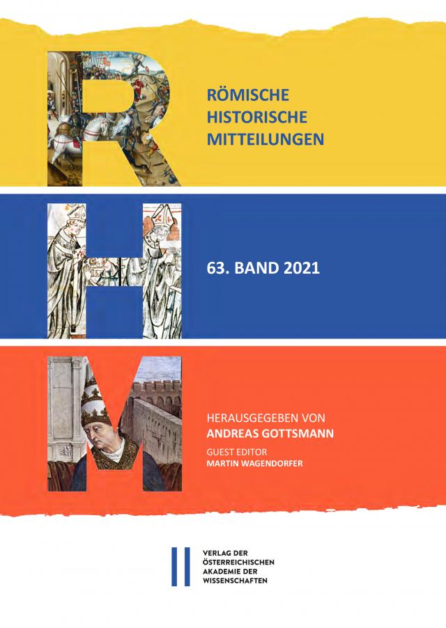 Römische Historische Mitteilungen, Band 63 (2021)