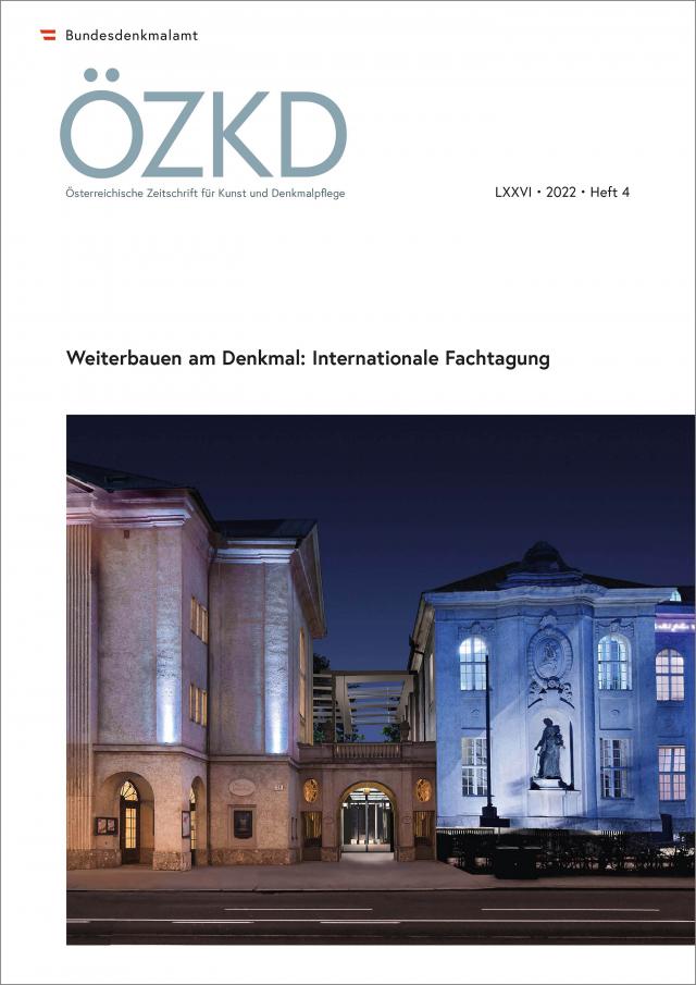 Österreichische Zeitschrift für Kunst und Denkmalpflege LXXVI, Heft 4