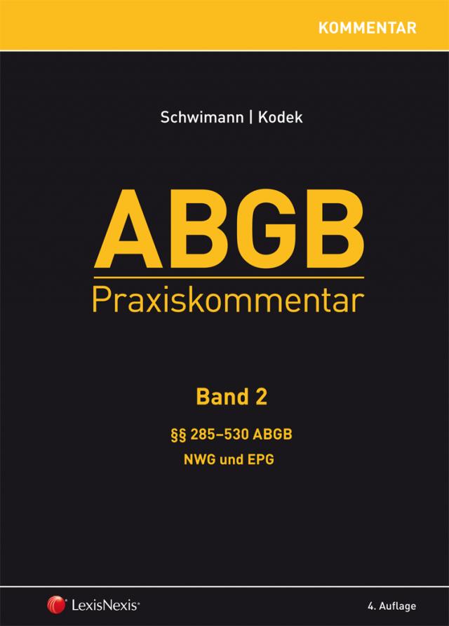 ABGB Praxiskommentar - Band 2