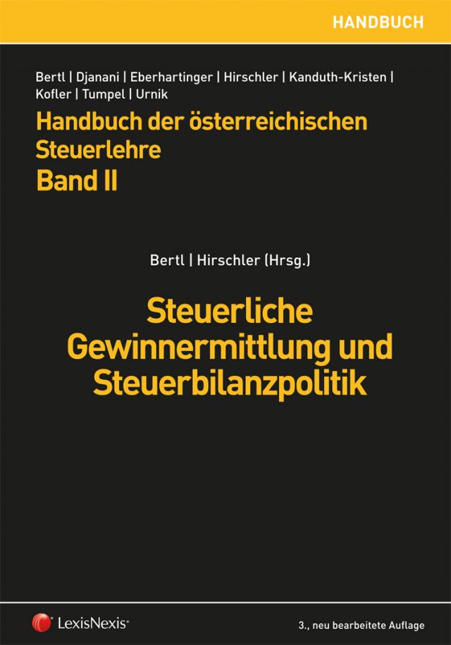 Handbuch der Österreichischen Steuerlehre II