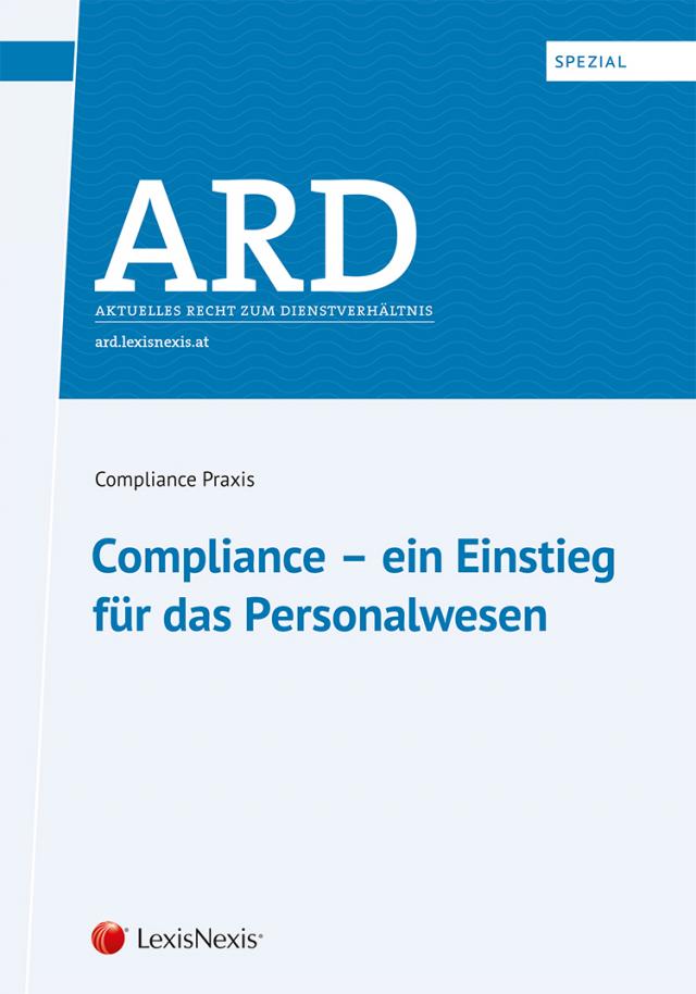 ARD-Spezial: Compliance – ein Einstieg für das Personalwesen