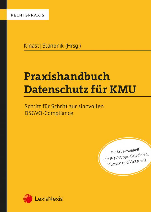 Praxishandbuch Datenschutz für KMU