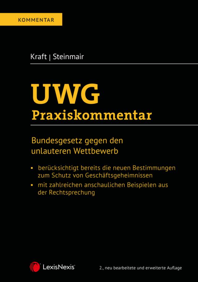 UWG - Praxiskommentar
