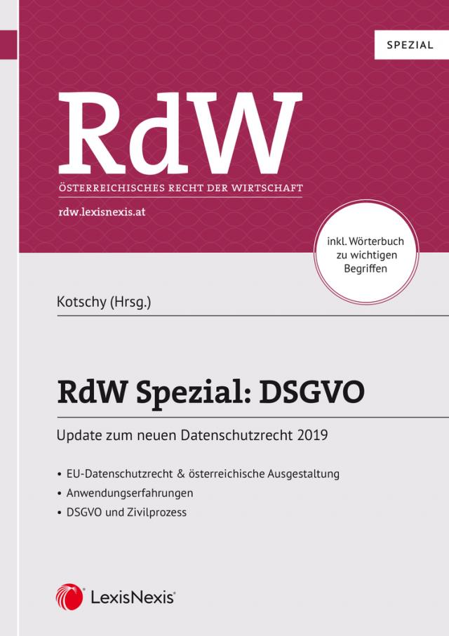 RdW Spezial: DSGVO