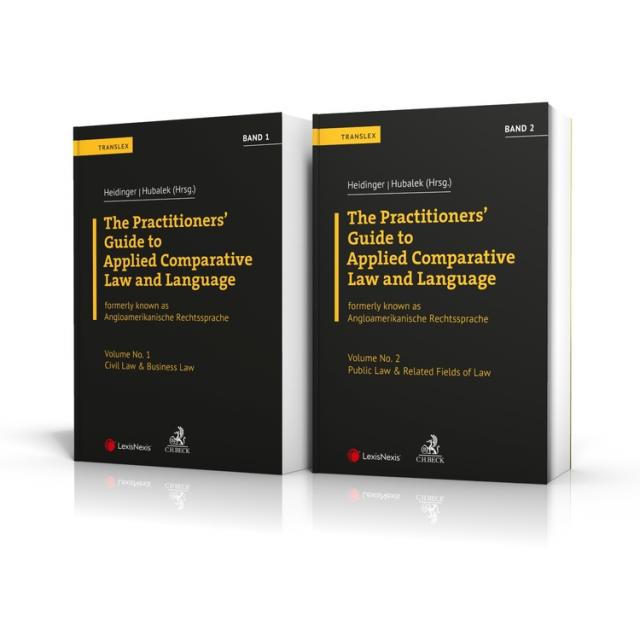 Angloamerikanische Rechtssprache / PAKET: The Practitioners’ Guide to Applied Comparative Law and Language