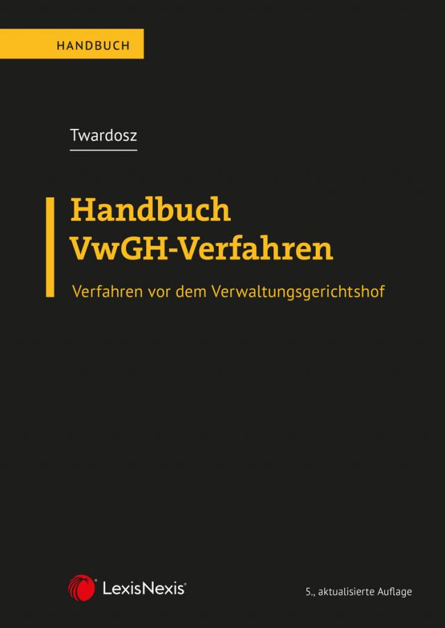 Handbuch VwGH-Verfahren