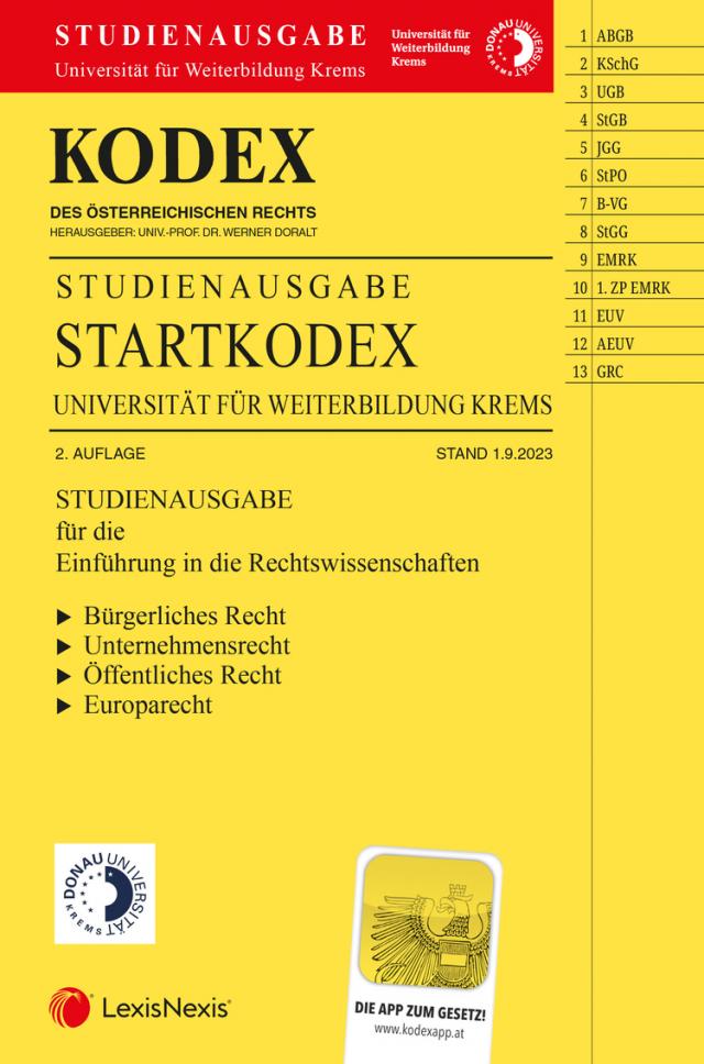 KODEX Startkodex Krems 2023/24 - inkl. App