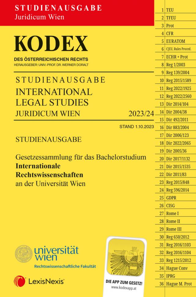 Kodex International Legal Studies (iREWI)
