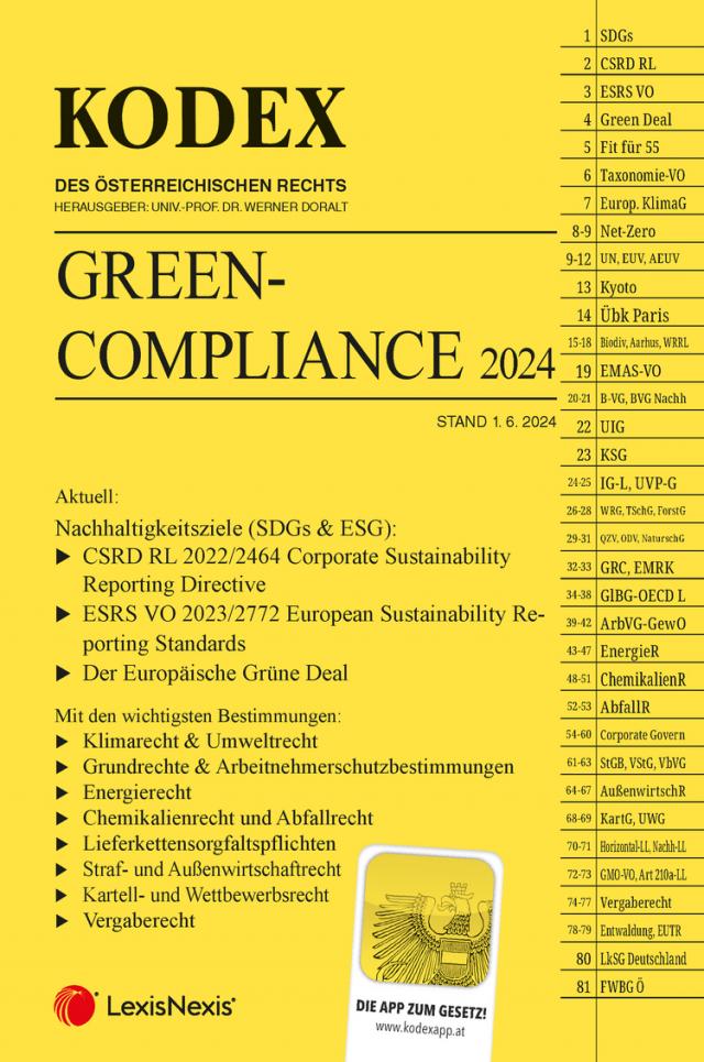 KODEX Green Compliance 2024 - inkl. App