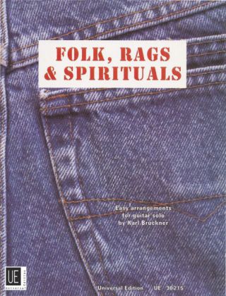 Folk, Rags & Spirituals, für Gitarre
