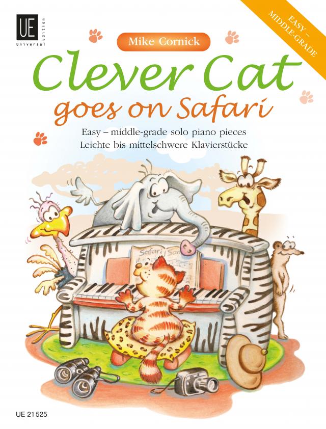Clever Cat goes on Safari, für Klavier