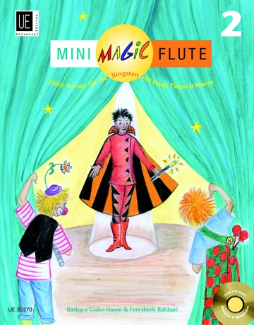 Mini Magic Flute 2, für Flöte und CD (teilweise Klavierbegleitung)