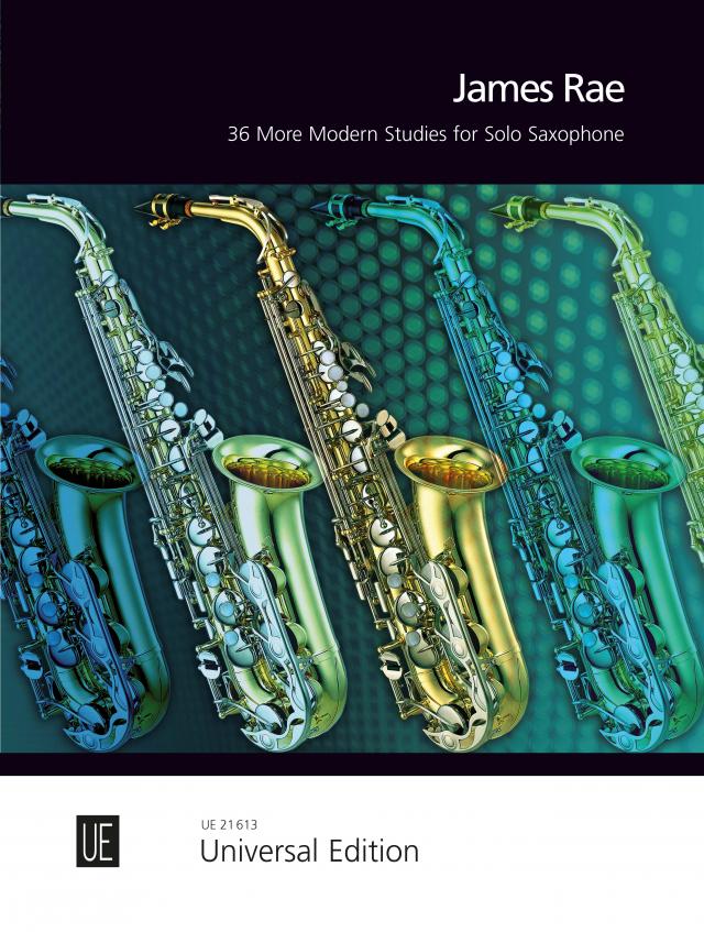 36 More Modern Studies für Saxophon solo (S/A/T/Bar)