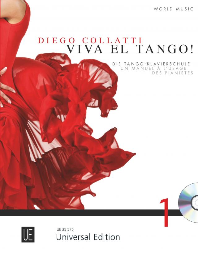 Viva el Tango! mit CD für Klavier mit CD deutsch-französische Version