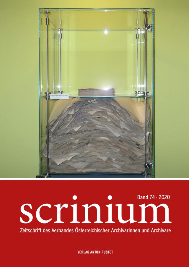 Scrinium Band 74 – 2020