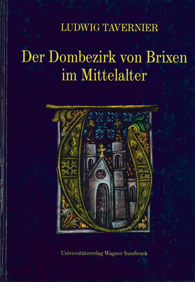 Der Dombezirk von Brixen im Mittelalter