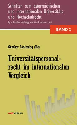 Universitätspersonalrecht im internationalen Vergleich
