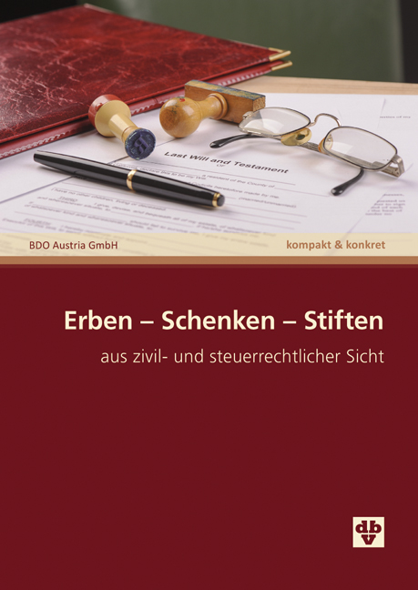 Erben - Schenken - Stiften