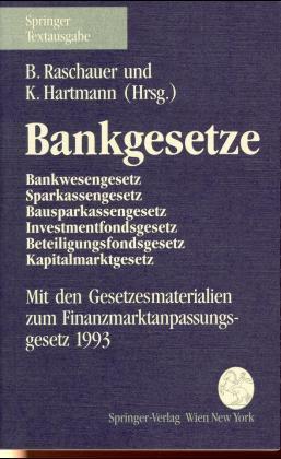 Bankgesetze (BankG)