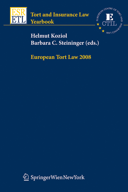 European Tort Law 2008