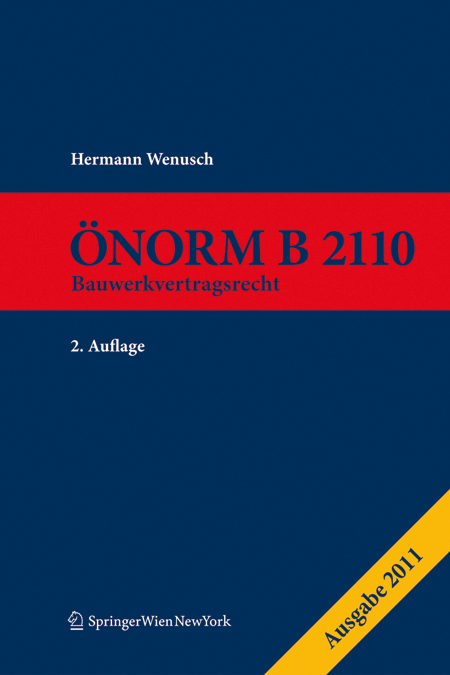 ÖNORM B 2110 - Bauwerksvertragsrecht