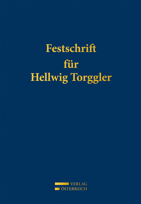 Festschrift für Hellwig Torggler