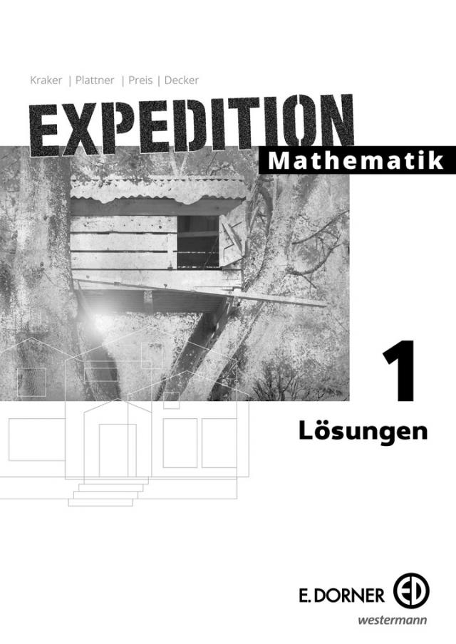 Expedition Mathematik 1 (NEU 2018) - Lösungen