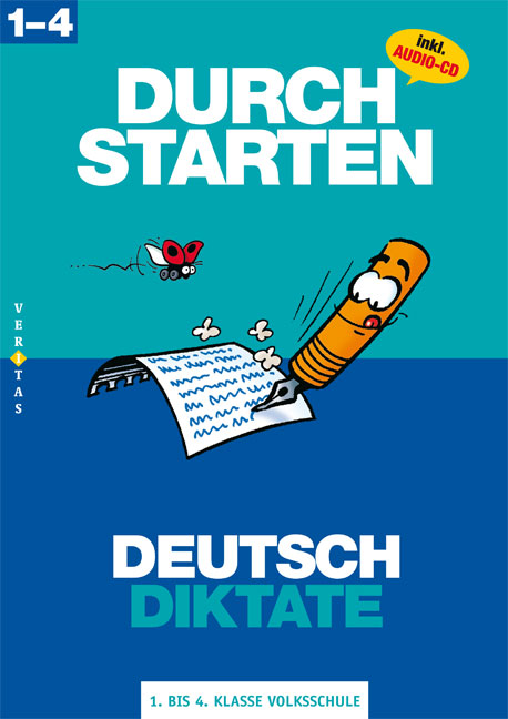 Durchstarten Deutsch 1-4. Diktate (inkl. Audio-CD)