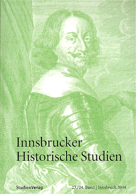 Innsbrucker Historische Studien 23/24
