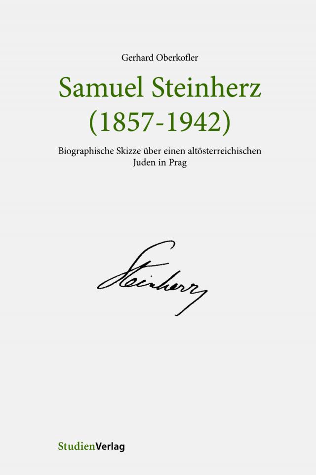 Samuel Steinherz (1857-1942)