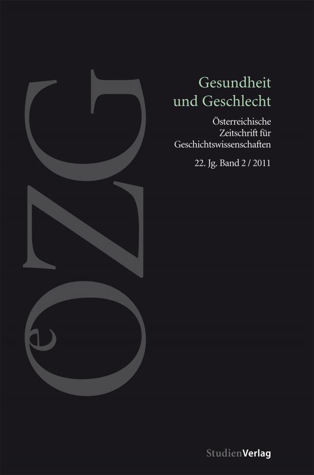 Österreichische Zeitschrift für Geschichtswissenschaft 2/2011