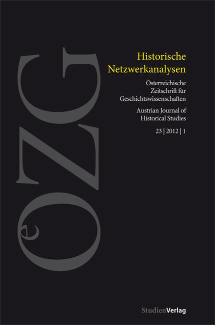 Österreichische Zeitschrift für Geschichtswissenschaft 1/2012