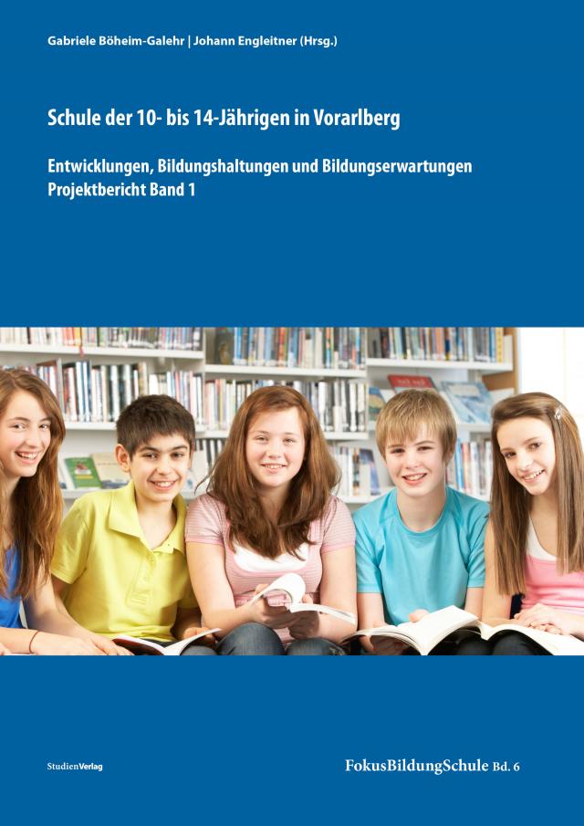 Schule der 10- bis 14-Jährigen in Vorarlberg