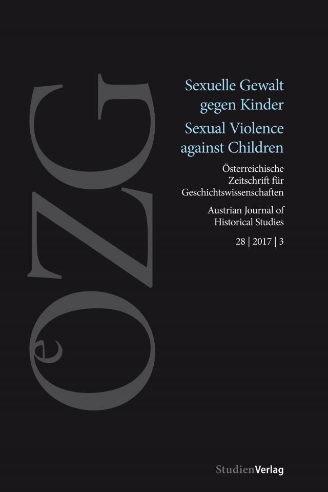 Österreichische Zeitschrift für Geschichtswissenschaften 3/2017