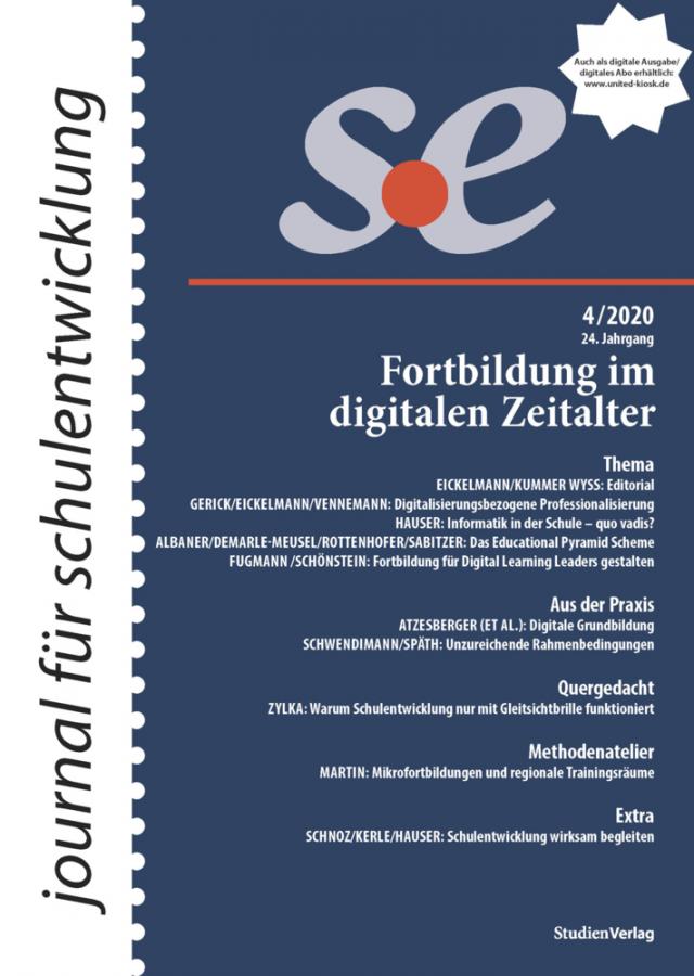 journal für schulentwicklung 4/2020